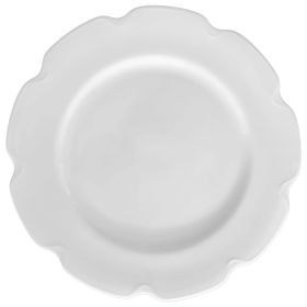 Grace White Dinner Plate