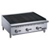 36"  3-Burner Commercial Charboiler in Stainless Steel with 4 legs