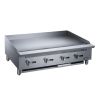 48" Griddler (24" Depth)  4-Burner Commercial  Griddle in Stainless Steel with 4 legs