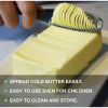 2 Pack Stainless Steel Butter Spreader Knife Butter Curler Spreader Butter Knife