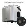 Quick Cube Ice Machine, 26lbs/24hrs Portable Countertop Bullet Ice Maker