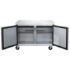 48.125 in. W 12.2 cu. ft. 2-Door Commercial Upright Undercounter Freezer