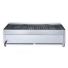 36"  3-Burner Commercial Charboiler in Stainless Steel with 4 legs