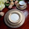 Ellington Shimmer Gold & Platinum 5-Piece Place Setting