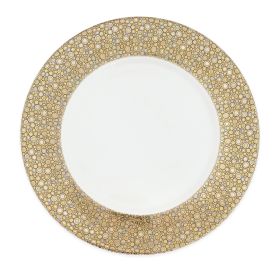 Ellington Shimmer Gold & Platinum Charger Plate