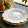 Grace Gold Buffet Plate