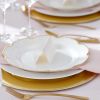 Grace Gold Buffet Plate