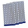 Newport Garden Gate Dinner Napkins, Set of 4 - Blue