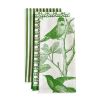 Newport Garden Gate Dinner Napkins, Set of 4- Green