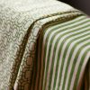 Newport Garden Gate & Pinstripe Kitchen Towels, Mixed Set of 2 - Green