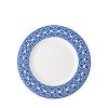 Newport Garden Gate Rimmed Salad Plate - Blue