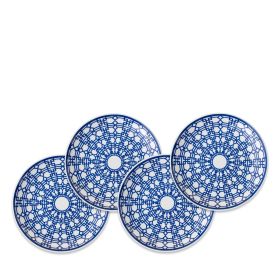 Newport Small Plates, Set of 4 - Blue