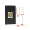 Quinn Champagne Flutes, Set of 2 - Rose