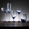 Quinn Red Wine Glasses, Set of 2 - Blue