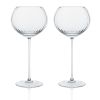 Quinn Red Wine Glasses, Set of 2 - Clear