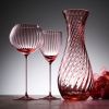 Quinn Red Wine Glasses, Set of 2 - Rose