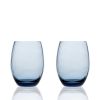 Quinn Tumblers, Set of 2 - Blue