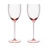 Quinn White Wine Glasses, Set of 2 - Rose