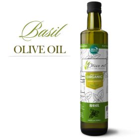 Small Batch Extra Virgin Olive Oil - Basil Infused