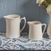 Stoneware Milk Pitcher