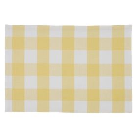 WICKLOW PLACEMAT BACKED - YELLOW